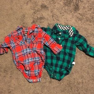 Baby Boy Plaid Bundle
